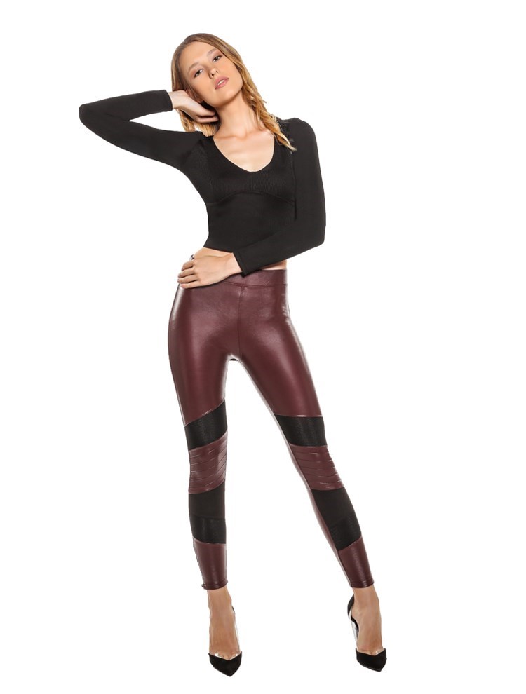 marie france leather leggings